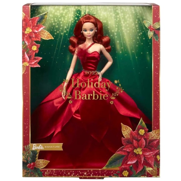 2022 Holiday Barbie with Red Hair New in Box - Collector’s Item - Picture 5 of 5